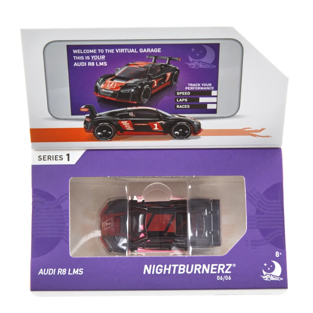 Audi R8 LMS — FXB39 — Spectraflame Black — imagem 6