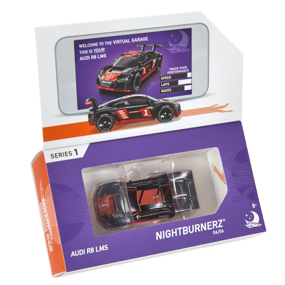Audi R8 LMS — FXB39 — Spectraflame Black — imagem 7