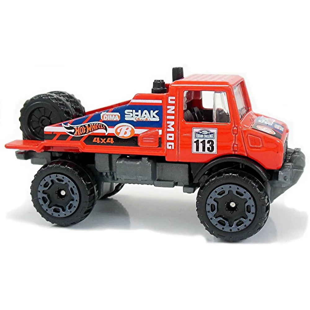 MERCEDES-BENZ UNIMOG 1300 — FYB55 — Red