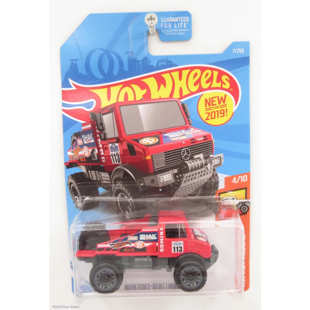 MERCEDES-BENZ UNIMOG 1300 — FYB55 — Red — imagem 2