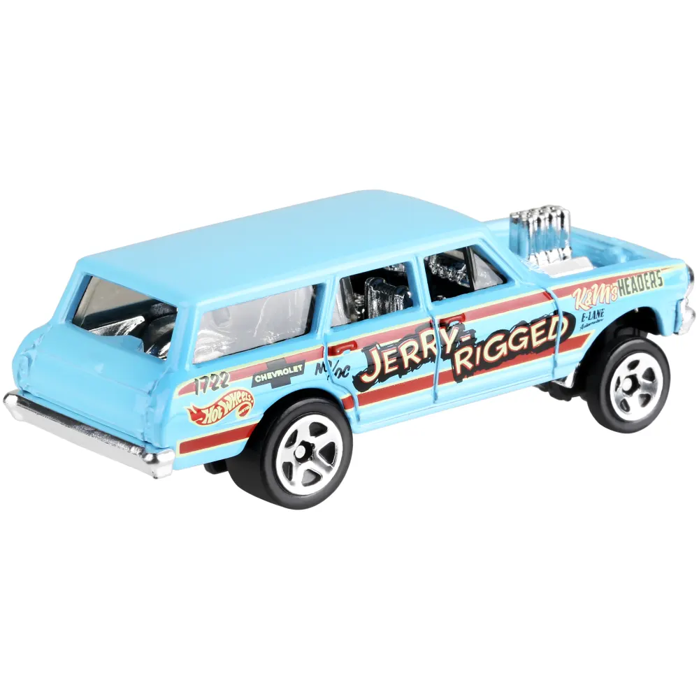 '64 Nova Wagon Gasser — FYB75 — Sky Blue — imagem 3