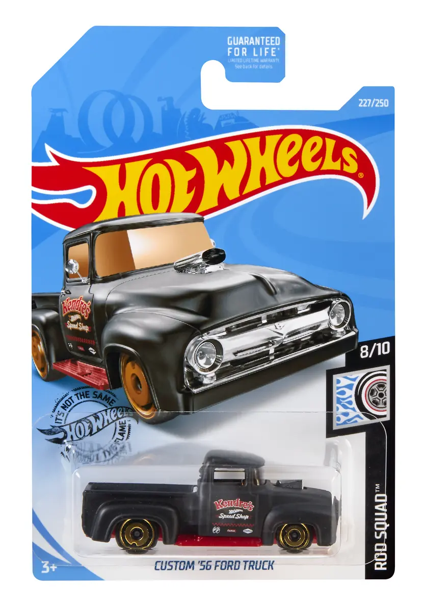 Custom '56 Ford Truck — FYC17 — Matte Black — imagem 2
