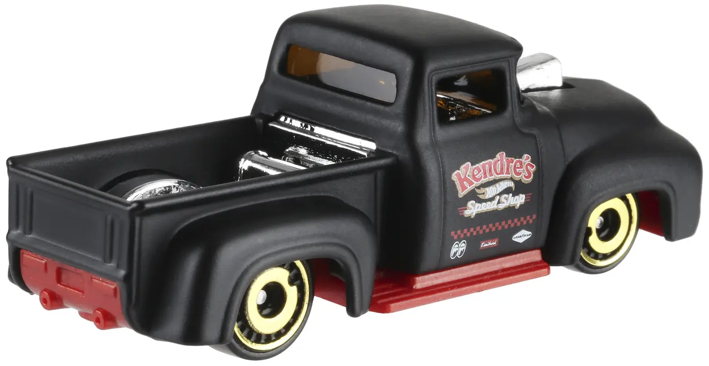 Custom '56 Ford Truck — FYC17 — Matte Black — imagem 3