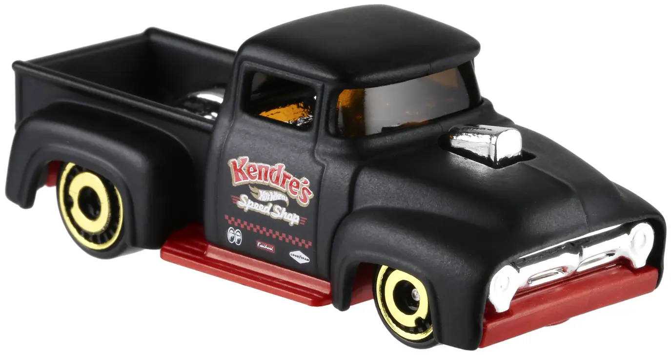 Custom '56 Ford Truck — FYC17 — Matte Black — imagem 4