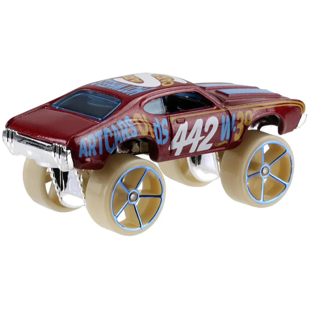 Olds 442 W-30 — FYC24 — Metalflake Maroon — imagem 3