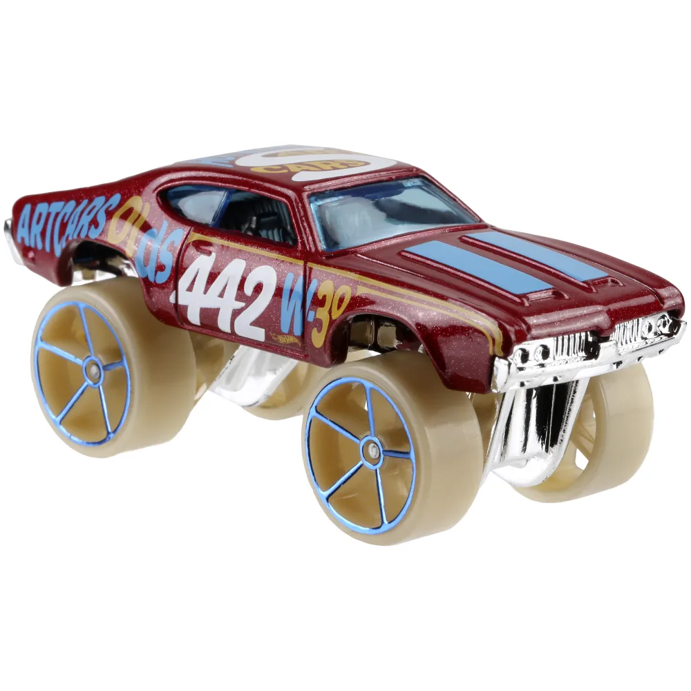 Olds 442 W-30 — FYC24 — Metalflake Maroon — imagem 4