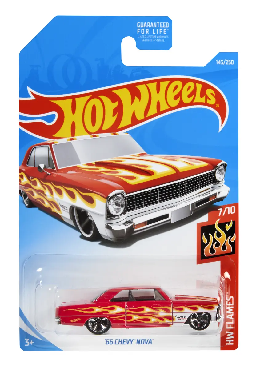 '66 Chevy Nova — FYC42 — Red — imagem 2