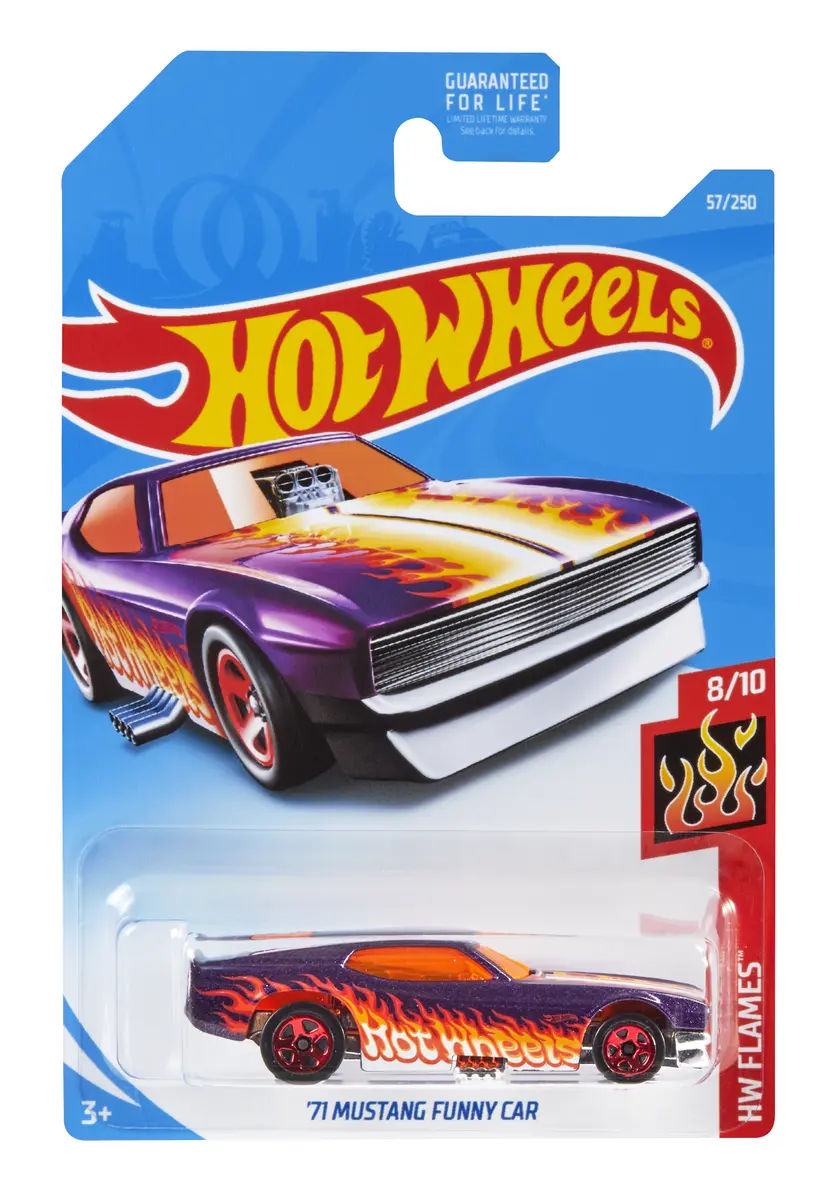 '71 Mustang Funny Car — FYC43 — Metalflake Purple — imagem 2