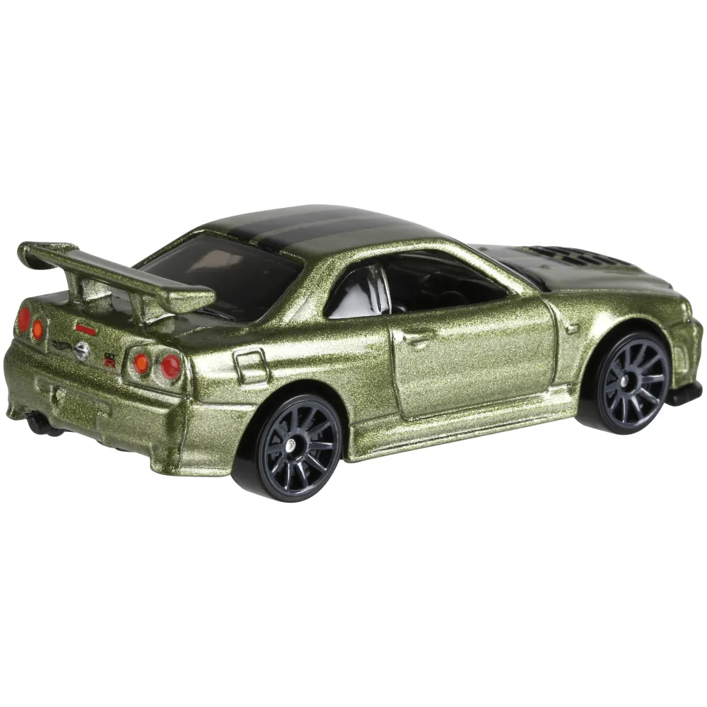 Nissan Skyline GT-R (BNR34) — FYC52 — Metalflake Olive Green — imagem 3