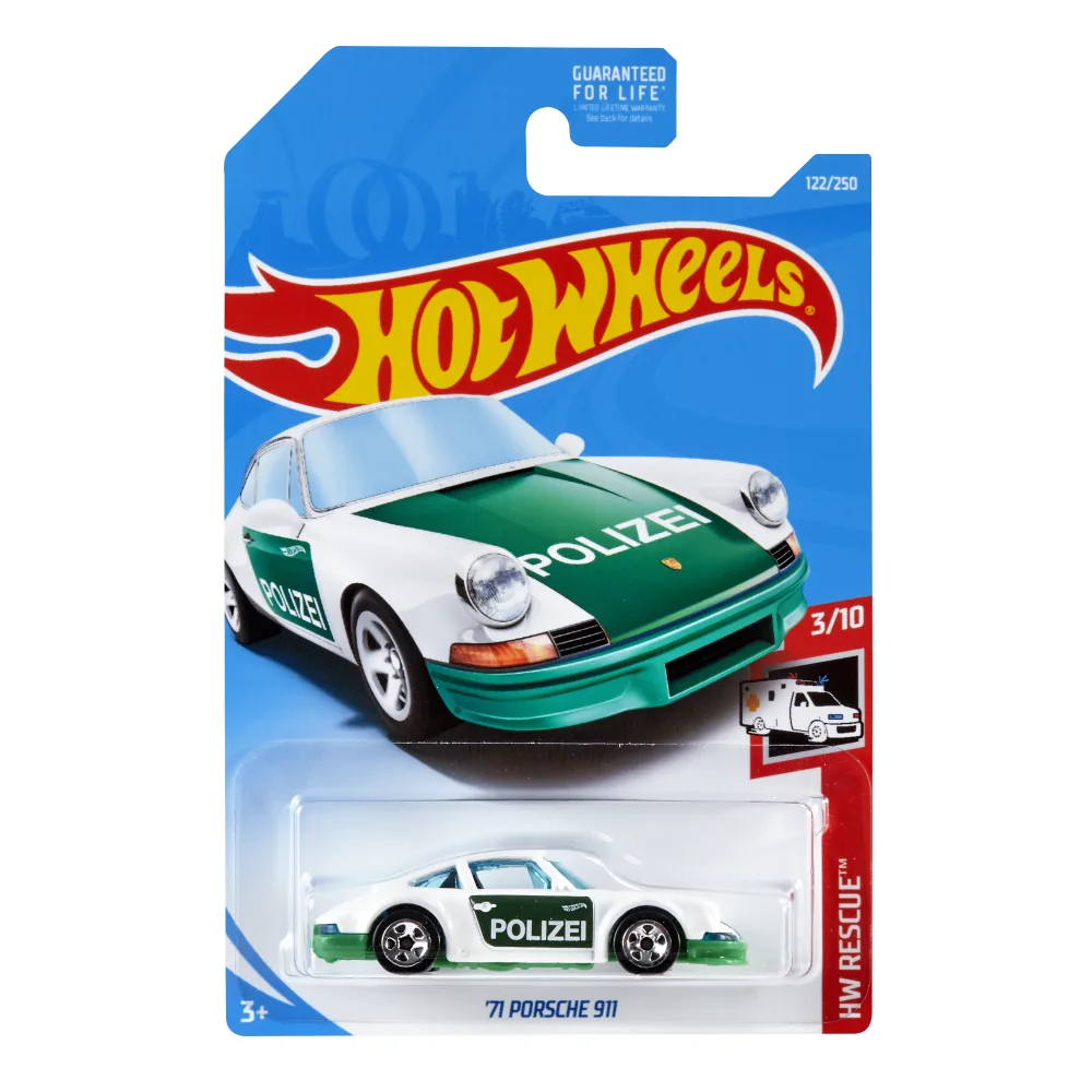 '71 Porsche 911 — FYC80 — White & Green