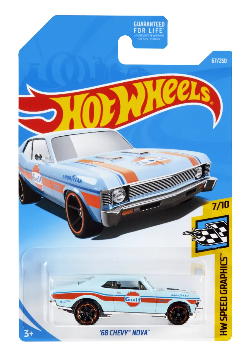 '68 Chevy Nova — FYD02 — Baby Blue — imagem 2