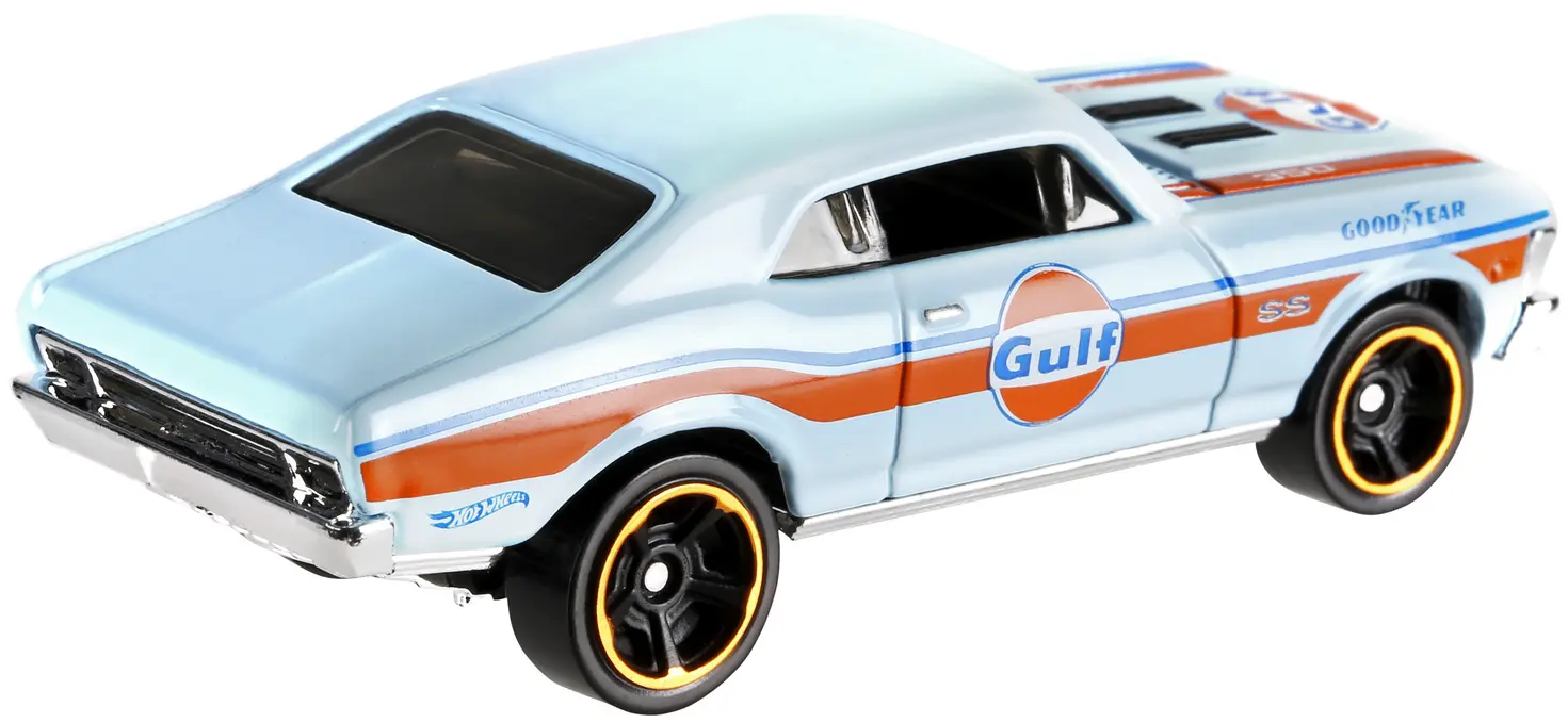 '68 Chevy Nova — FYD02 — Baby Blue — imagem 3