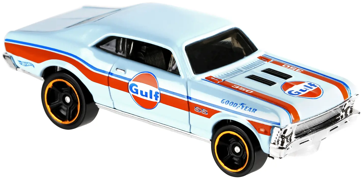 '68 Chevy Nova — FYD02 — Baby Blue — imagem 4