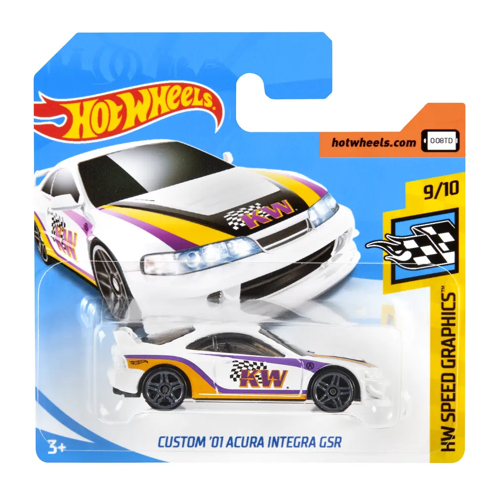 Custom '01 Acura Integra GSR — FYD03 — White — imagem 2
