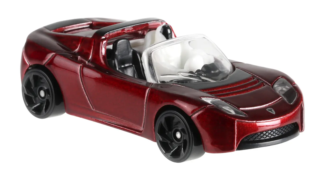 TESLA ROADSTER WITH STARMAN — FYD29 — Metallic Red — imagem 4