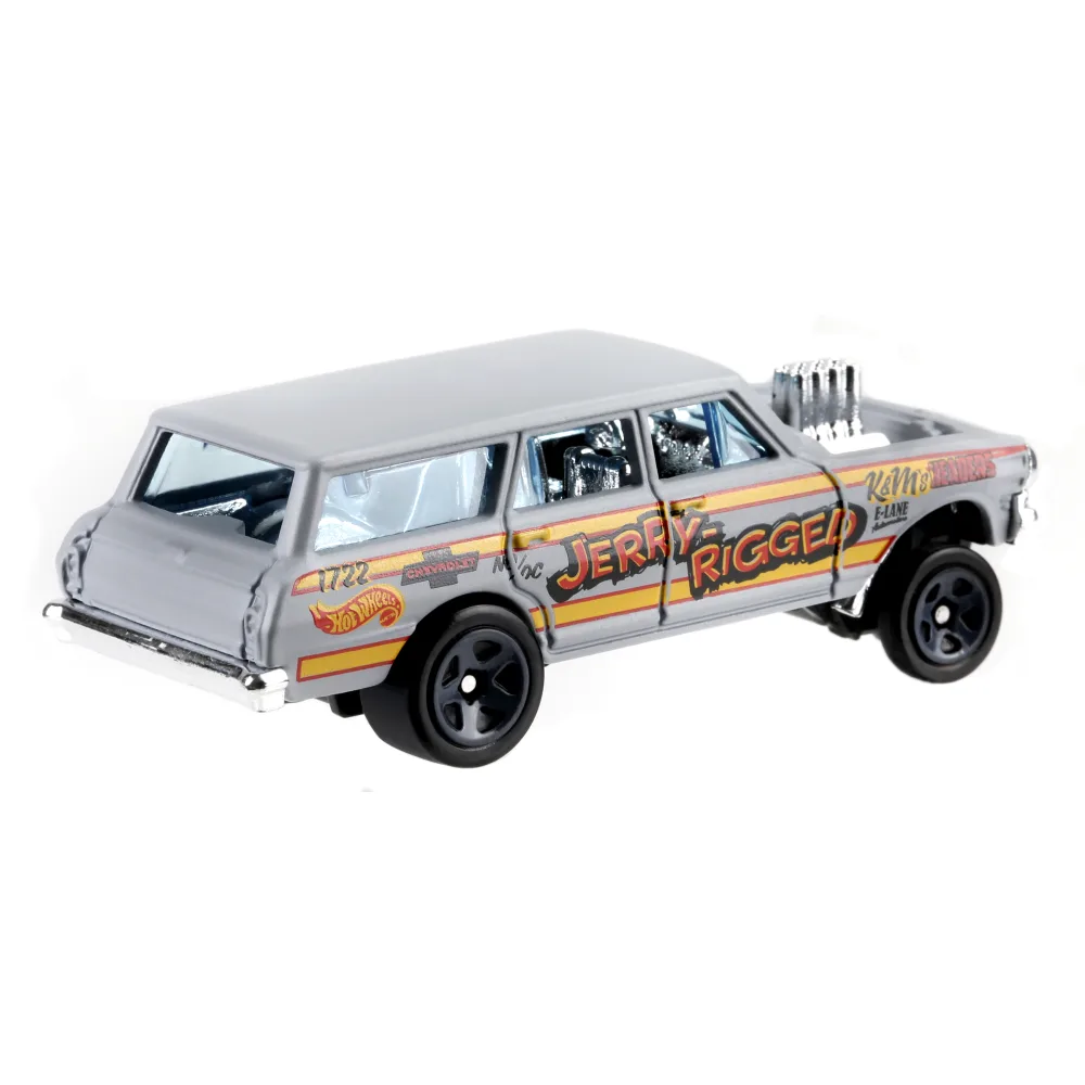'64 Nova Wagon Gasser — FYD77 — Gray — imagem 3