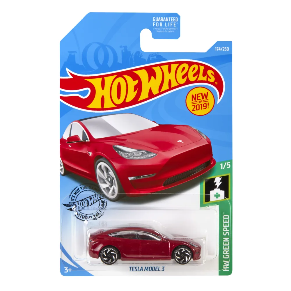 Tesla Model 3 — FYD88 — Metalflake Red — imagem 2