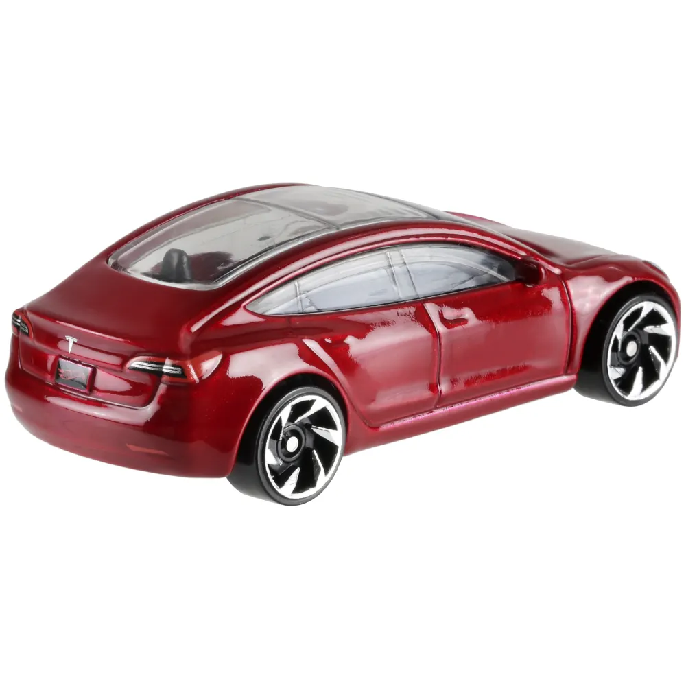 Tesla Model 3 — FYD88 — Metalflake Red — imagem 3