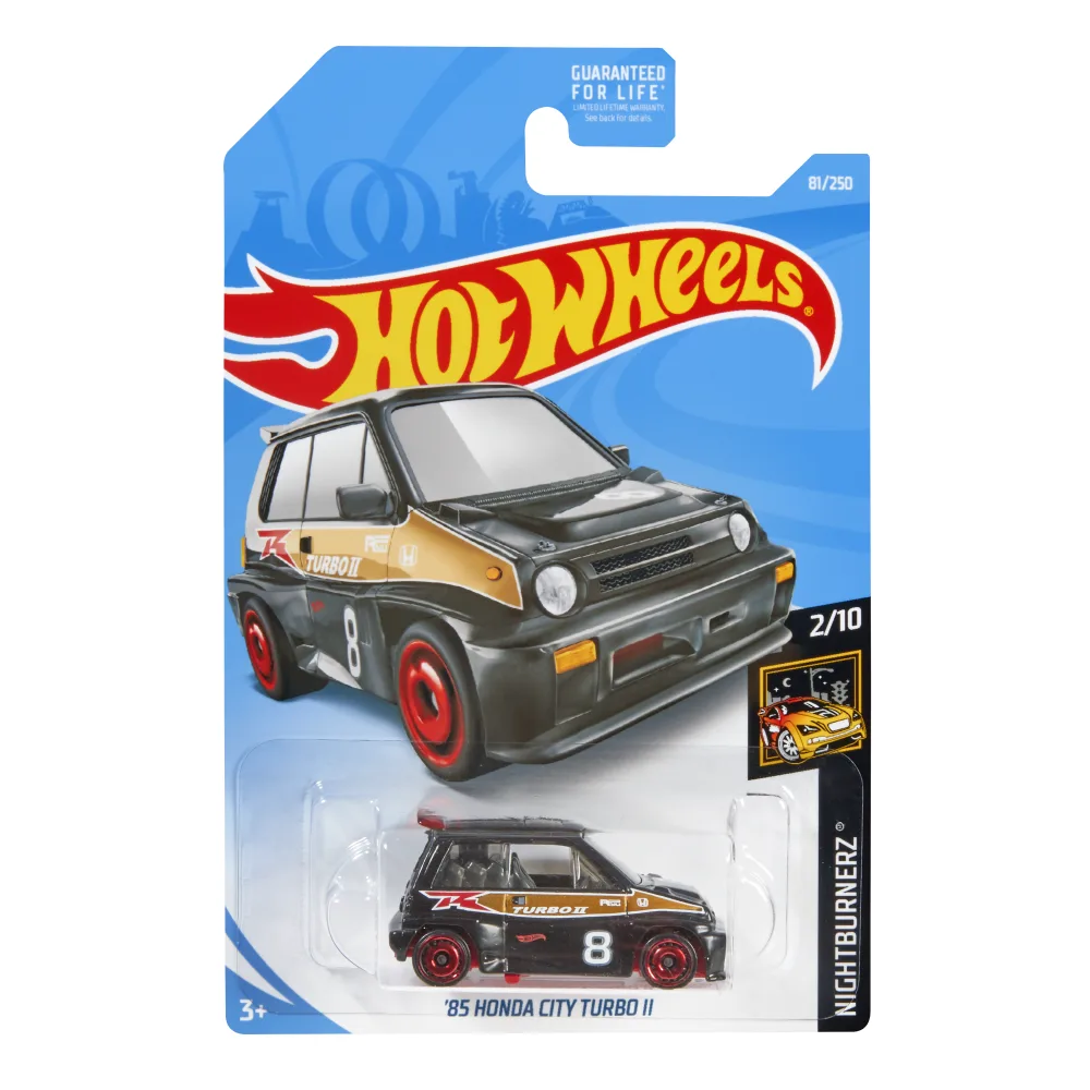 '85 Honda City Turbo II — FYF79 — Matte Black — imagem 2