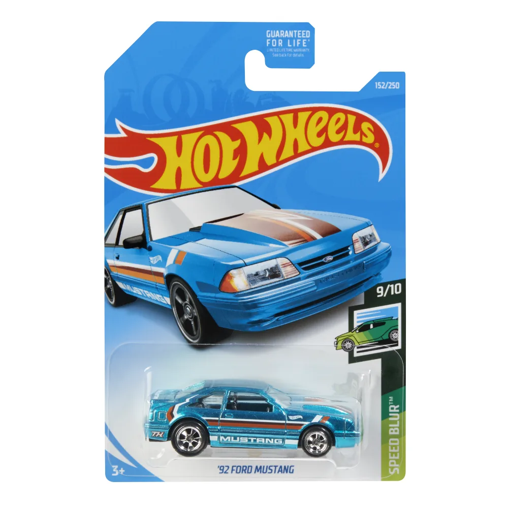 '92 Ford Mustang — FYG17 — Spectraflame Aquamarine Blue — imagem 2