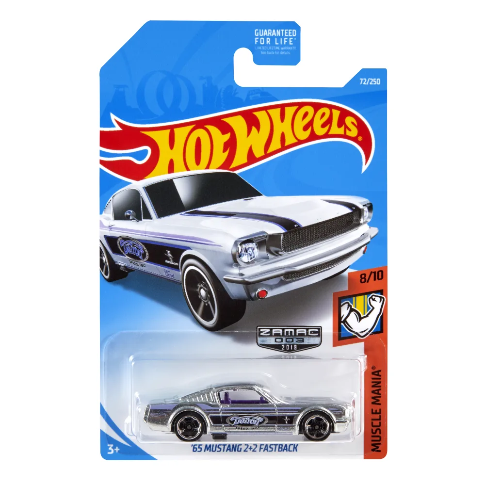 '65 Mustang 2+2 Fastback — FYG25 — ZAMAC — imagem 2