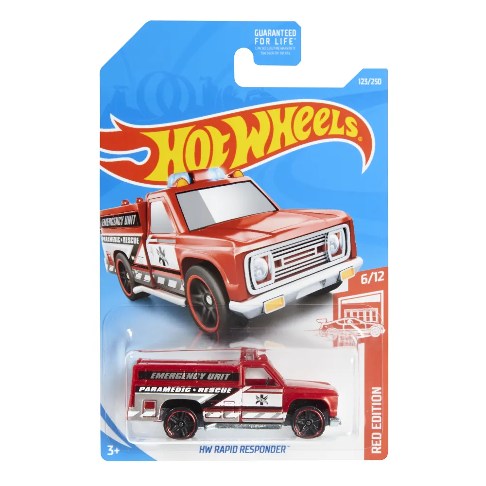 HW RAPID RESPONDER — FYG67 — Red — imagem 2
