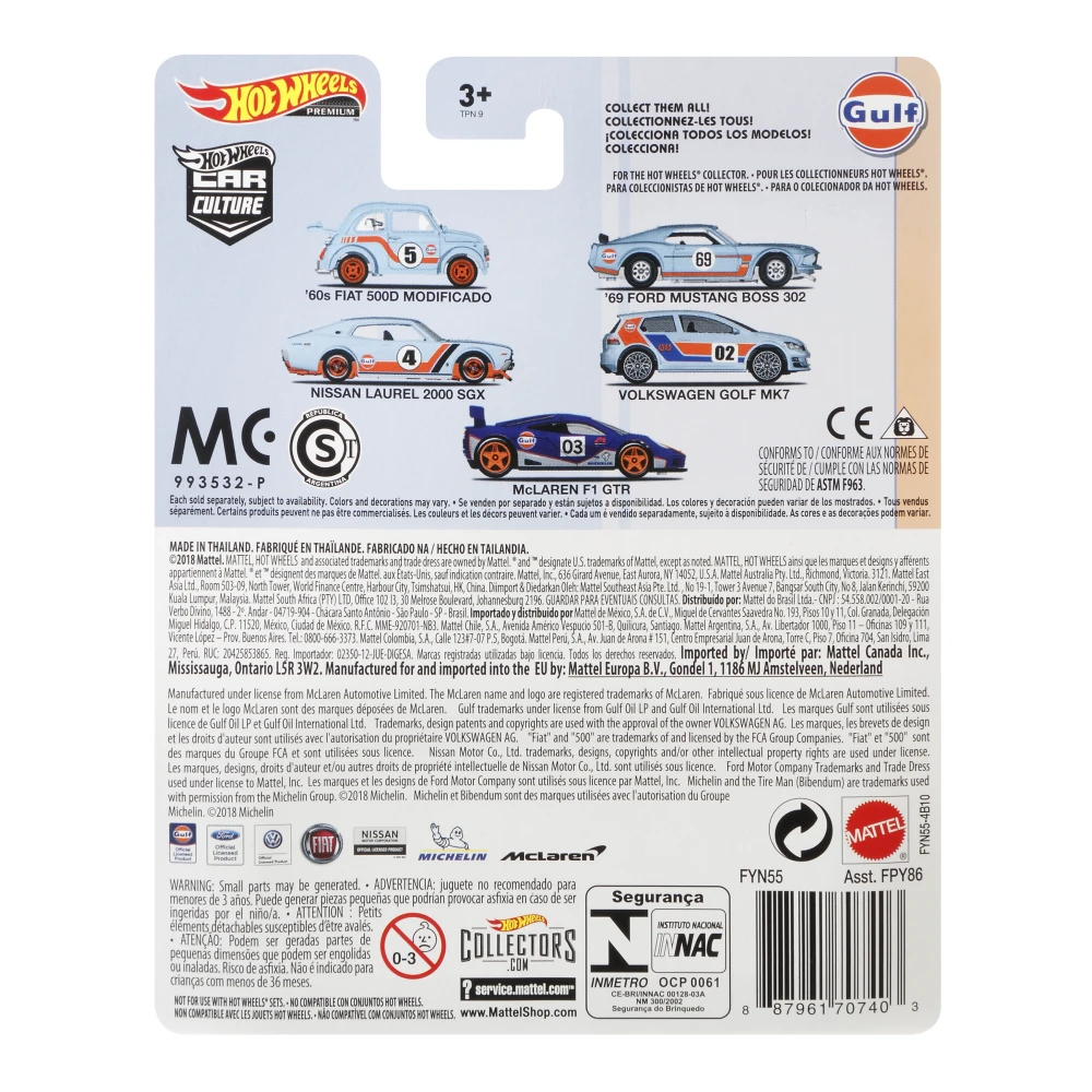 McLaren F1 GTR — FYN55 — Dark Blue — imagem 6