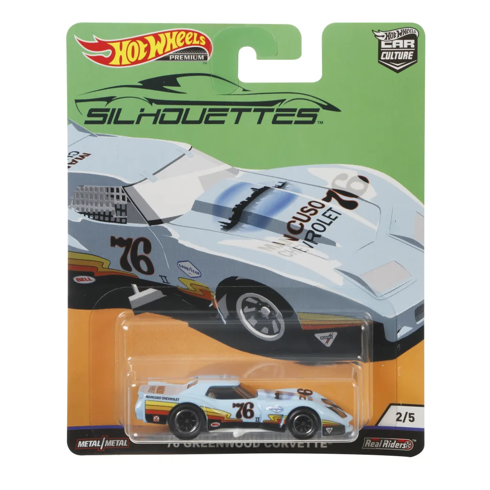 '76 Greenwood Corvette — FYN65 — Light Blue — imagem 2