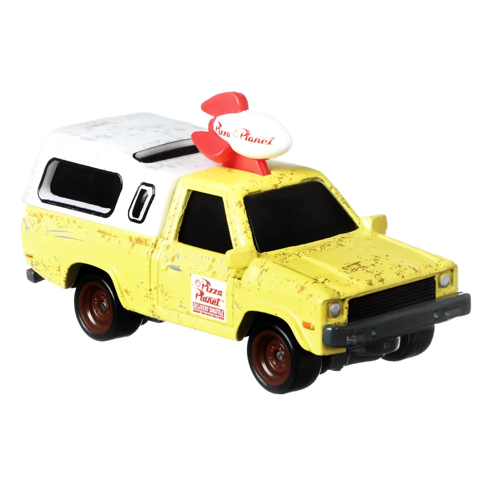 Pizza Planet Truck — FYP65 — Flat Yellow w/ White camper shell — imagem 4
