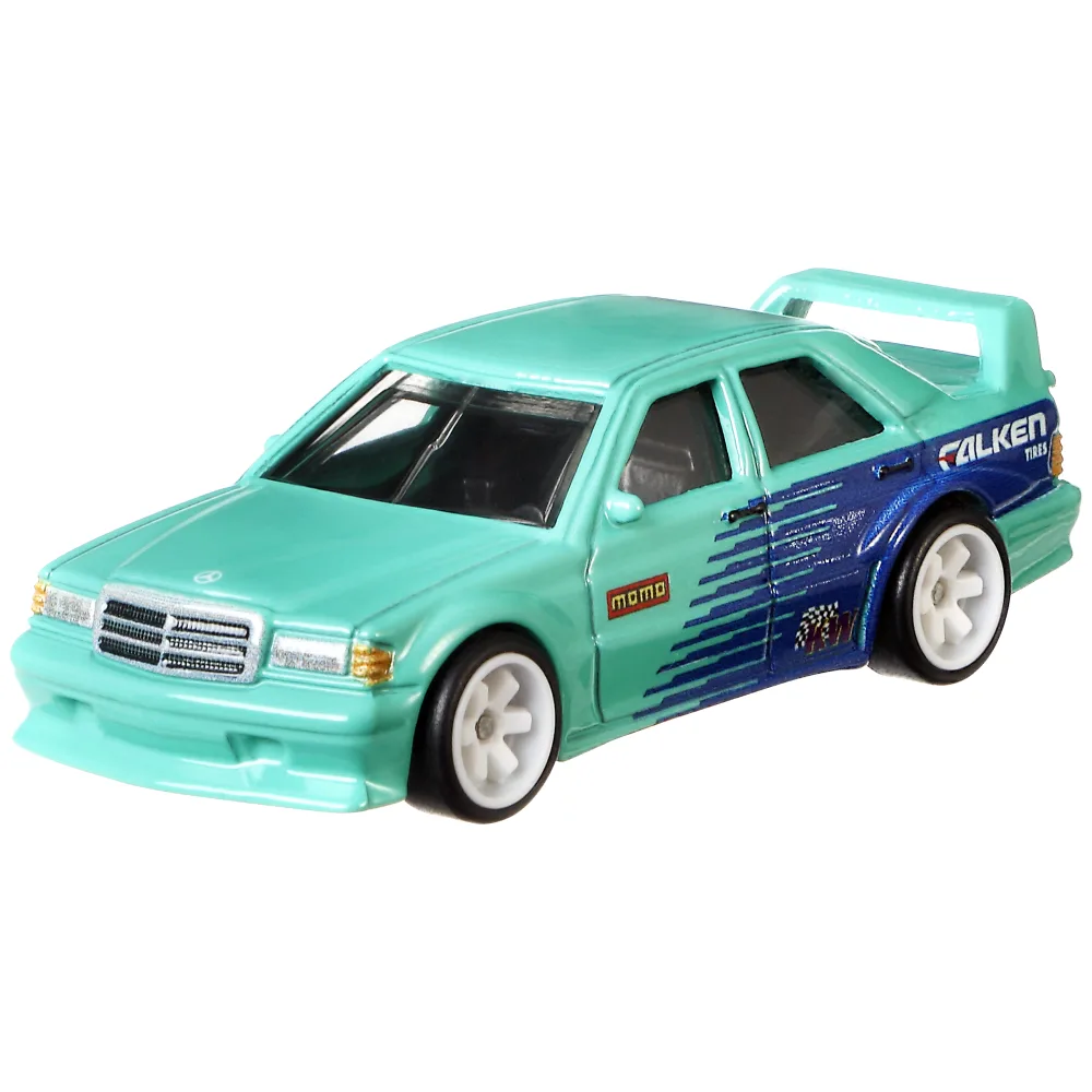 Mercedes-Benz 190 E 2.5-16 — FYT08 — Green & Blue