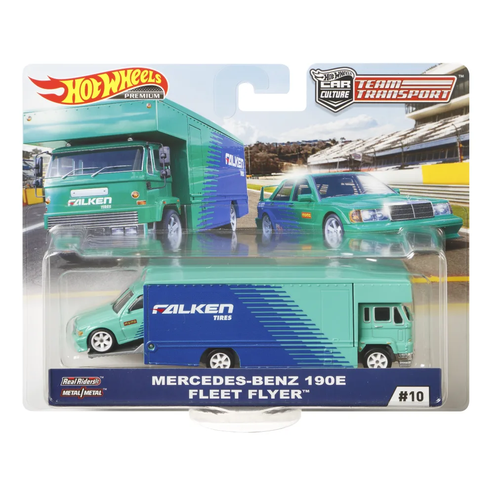 Mercedes-Benz 190 E 2.5-16 — FYT08 — Green & Blue — imagem 2
