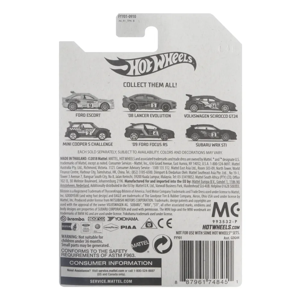 Mini Cooper S Challenge — FYY01 — Gloss Light Blue — imagem 2