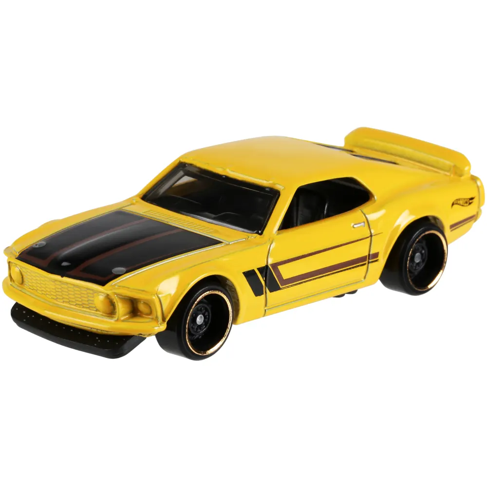 '69 Ford Mustang Boss 302 — FYY10 — Yellow