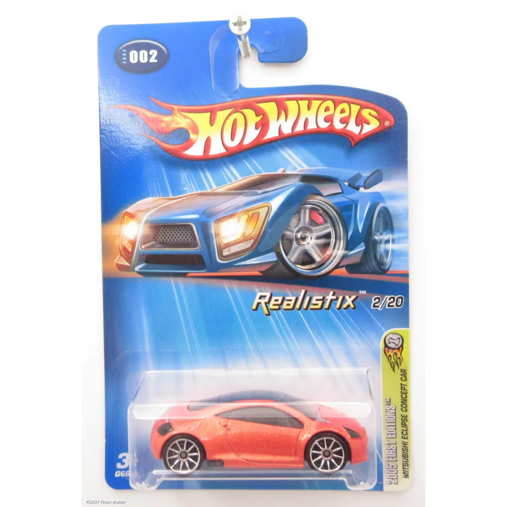 Mitsubishi Eclipse Concept Car — G6686 — Metalflake Orange