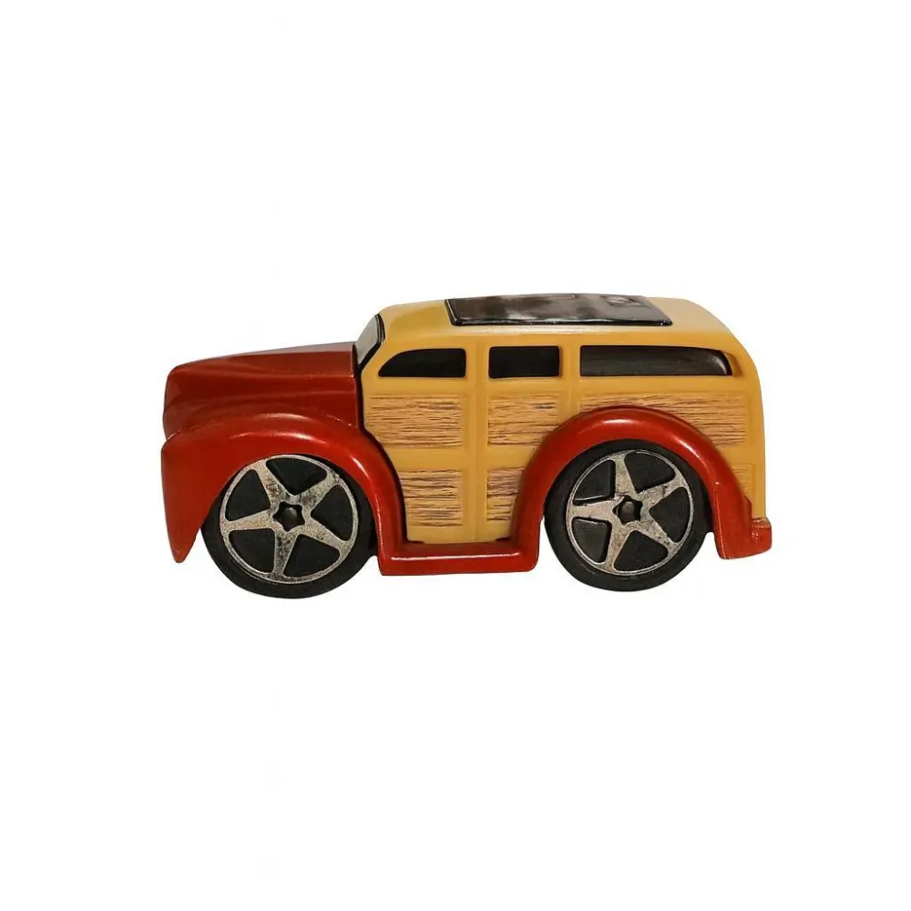 Block O' Wood — G6723 — Dark Red w/ Tan wood — imagem 3