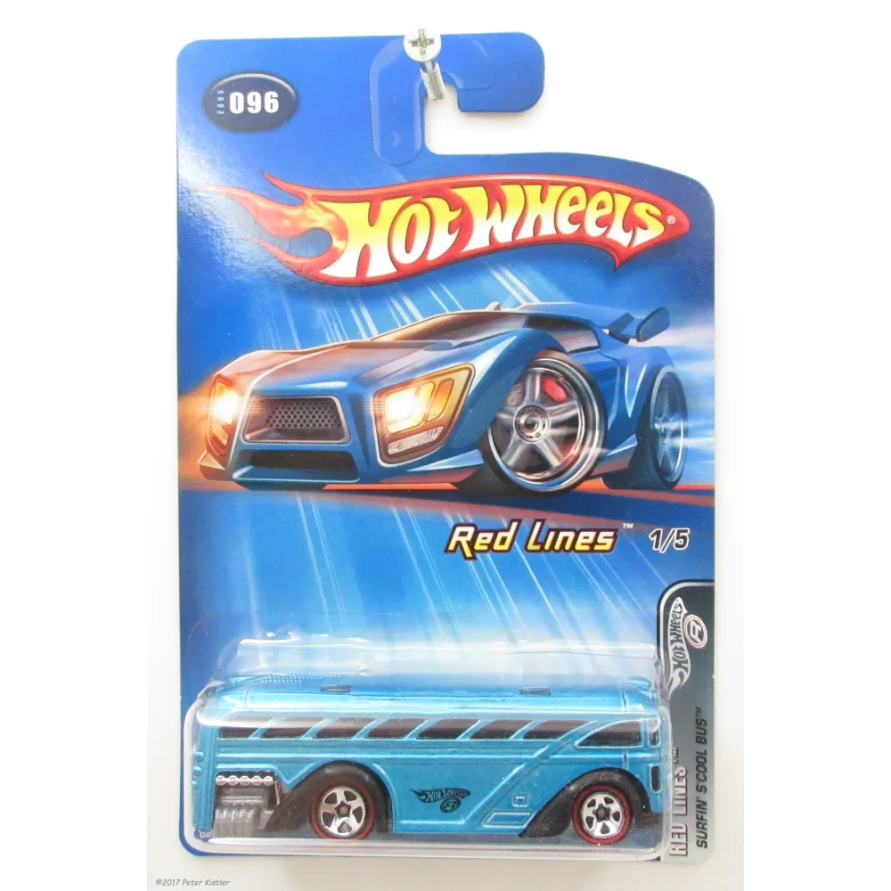 Surfin' School Bus — G6823 — Metalflake Aqua