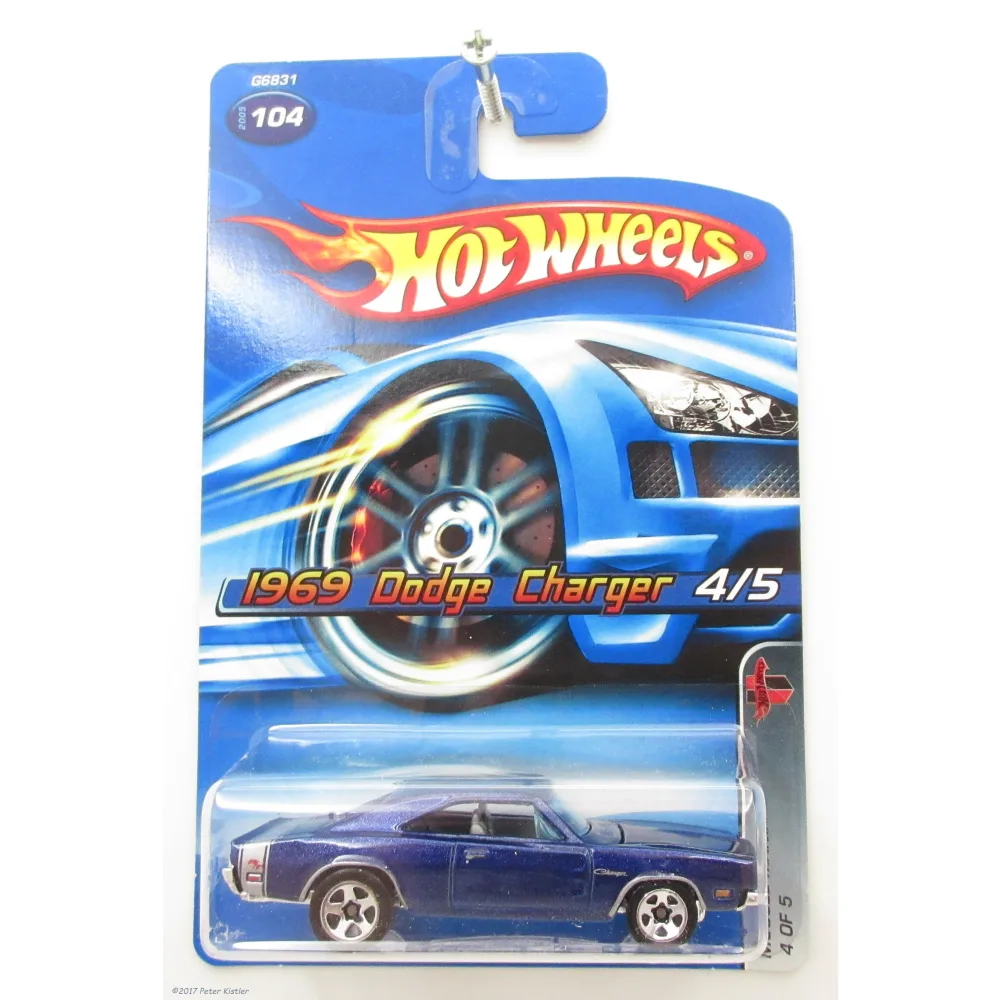 '69 Dodge Charger — G6831 — Metallic Dark Blue — imagem 2