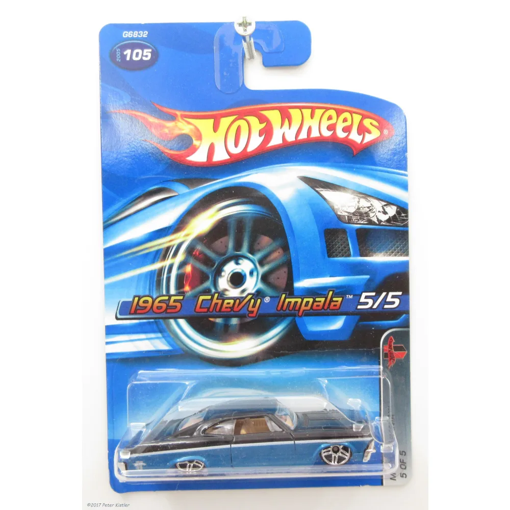 1965 Chevy Impala — G6832 — Black & Light Blue