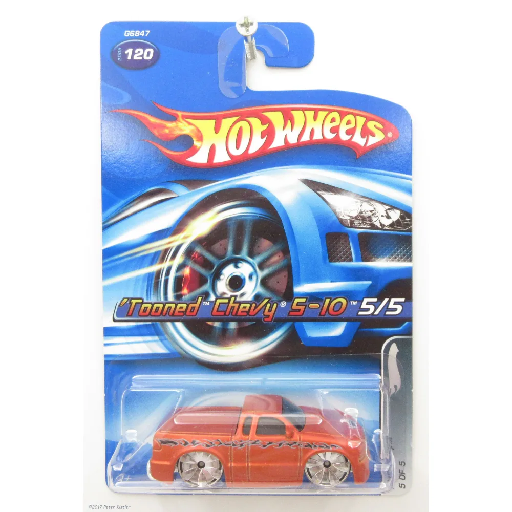 Chevy S-10 ('Tooned) — G6847 — Metalflake Copper — imagem 2