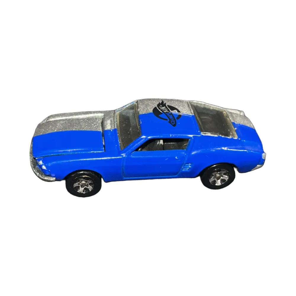 '67 Mustang — G6912 — Metalflake Silver and Blue — imagem 4