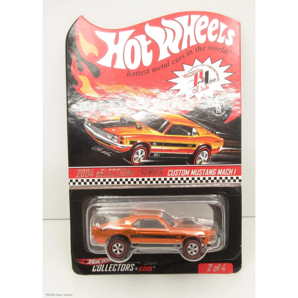 CUSTOM MUSTANG MACH I — G7200 — Spectraflame Orange