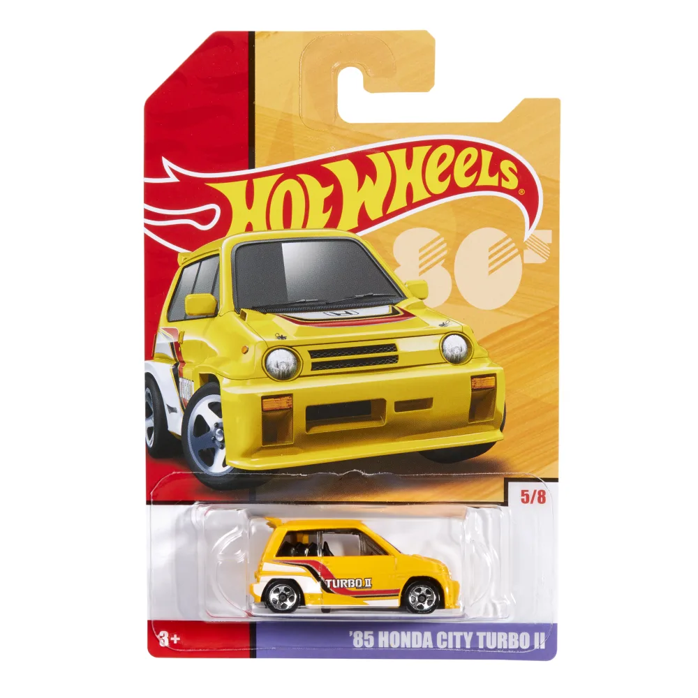 '85 Honda City Turbo II — GBB90 — Yellow