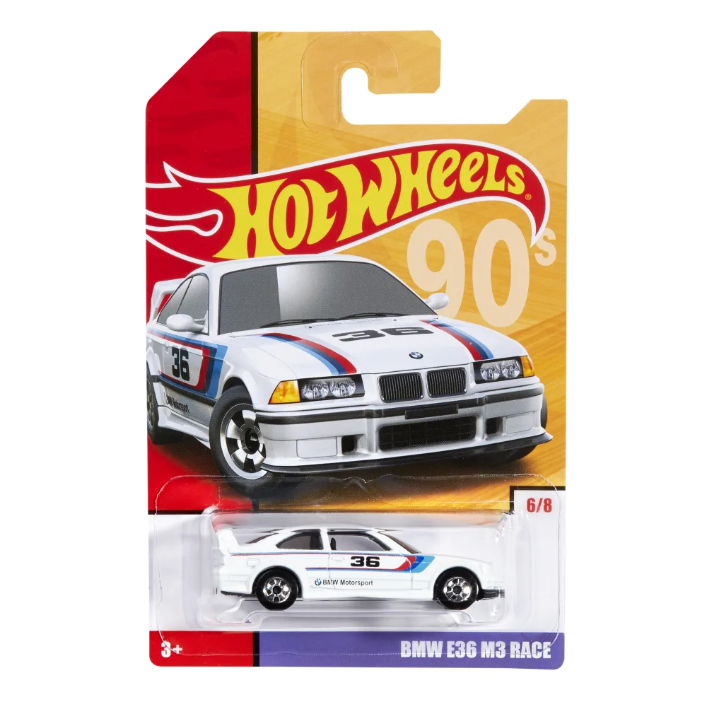 BMW E36 M3 Race — GBB91 — White