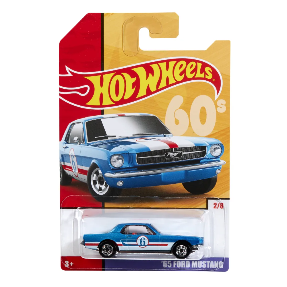 '65 FORD MUSTANG — GBB93 — Metalflake Blue — imagem 2