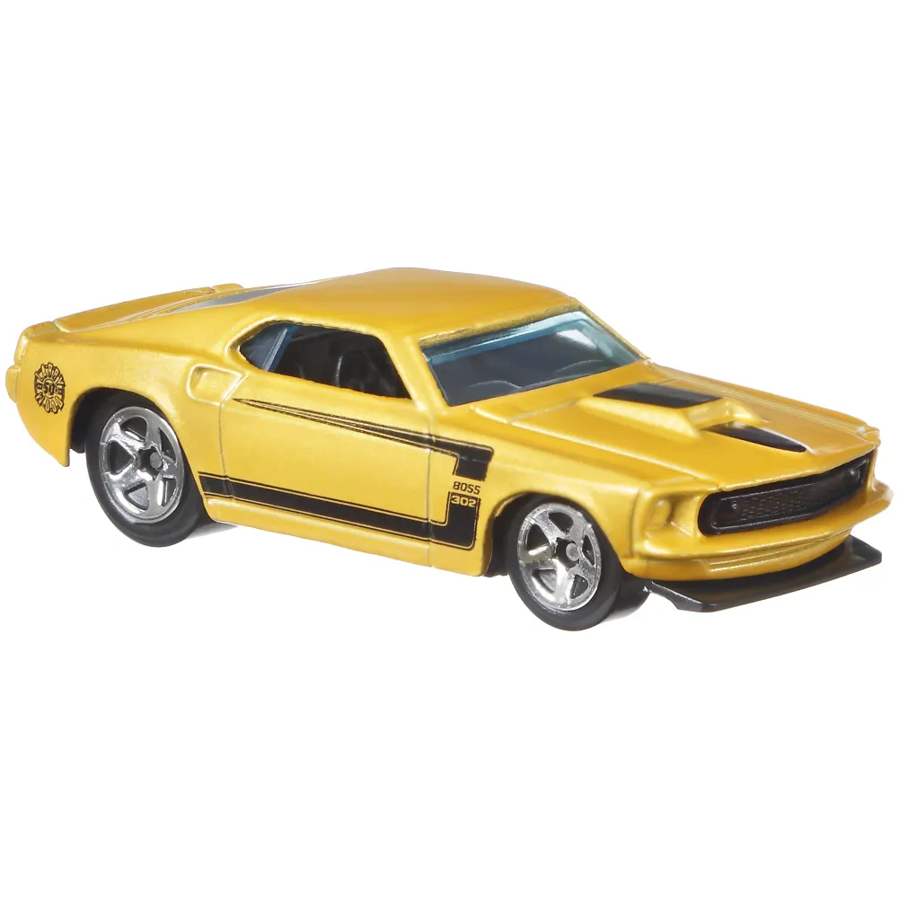 '69 Ford Mustang — GBC28 — Yellow