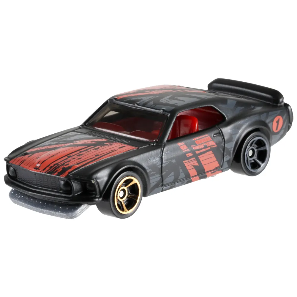 '69 Ford Mustang Boss 302 — GBD69 — Matte Black