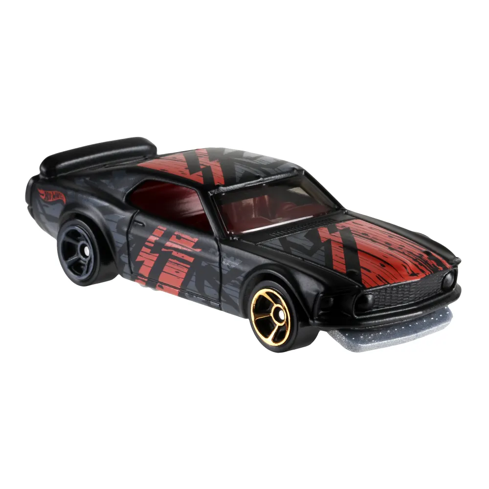 '69 Ford Mustang Boss 302 — GBD69 — Matte Black — imagem 3