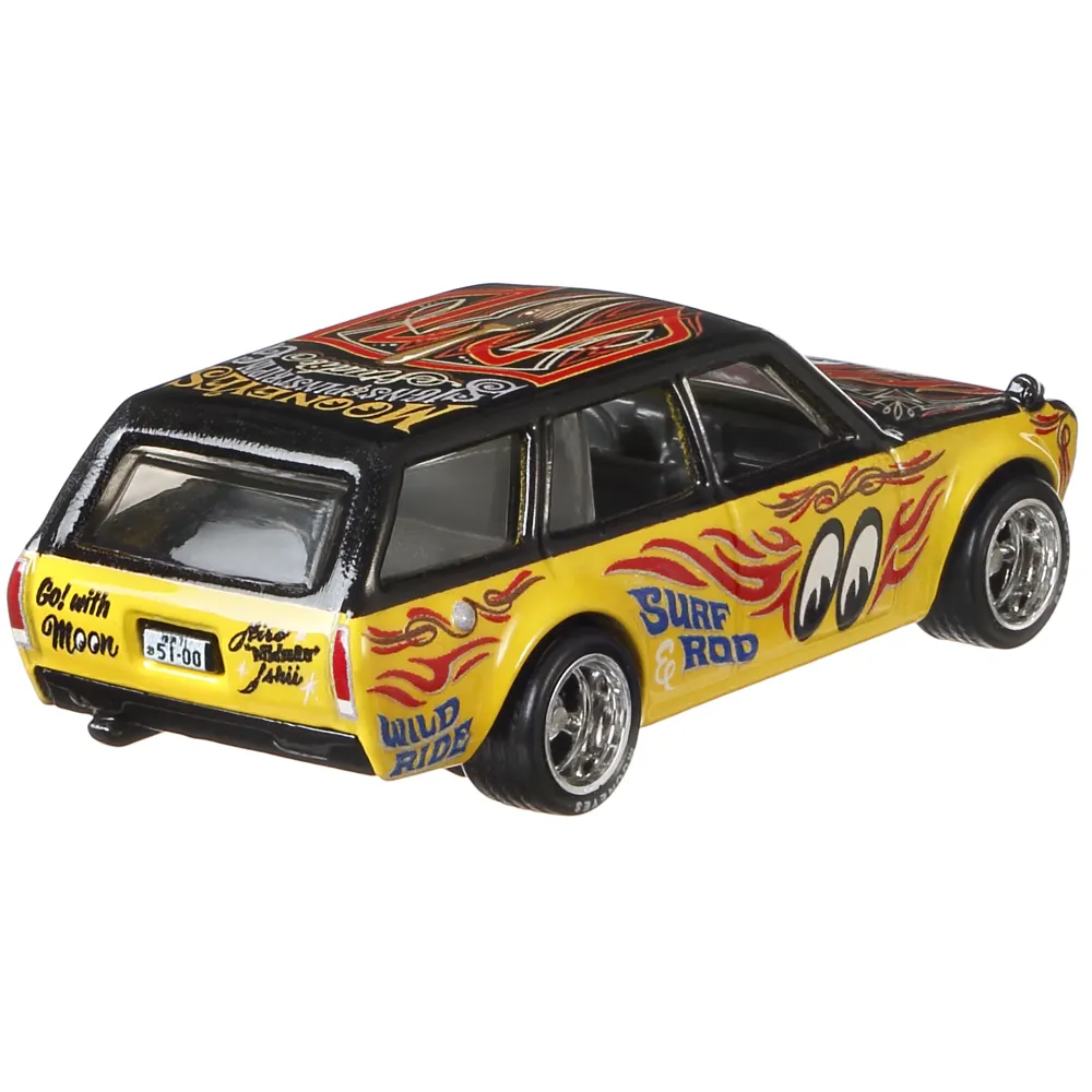 '71 DATSUN 510 WAGON — GDF75 — Black — imagem 3