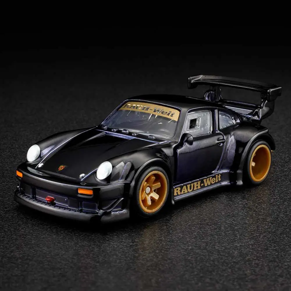 RWB PORSCHE 930 W/ AKIRA NAKAI FIGURINE — GDF84 — Spectraflame black