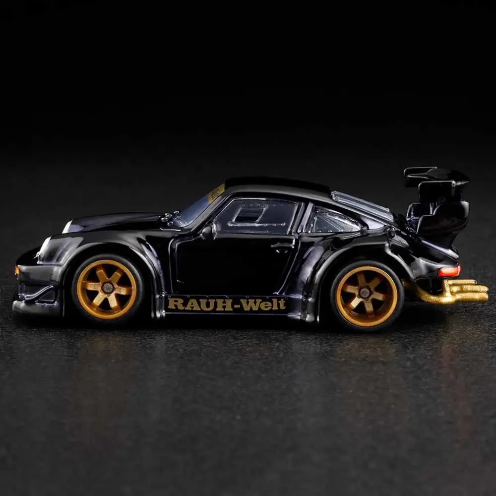 RWB PORSCHE 930 W/ AKIRA NAKAI FIGURINE — GDF84 — Spectraflame black — imagem 7